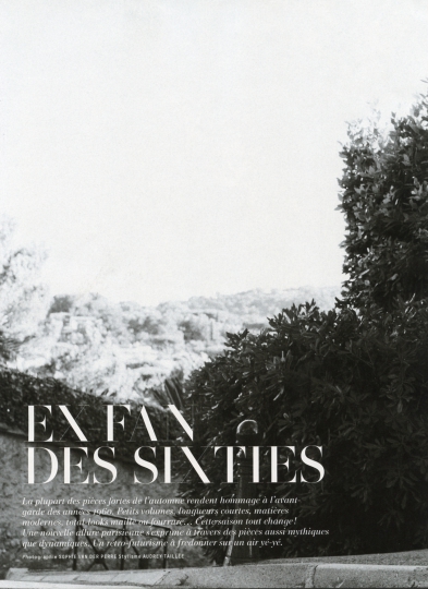 Sophie Vlaming for L’Officiel France August 2014 photographer Sophie van der Perre 